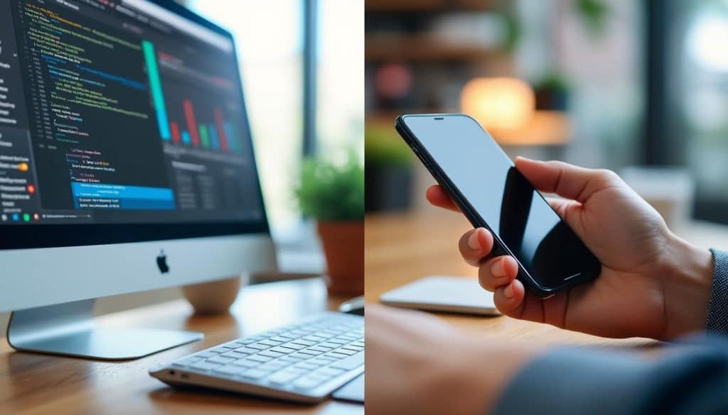 découvrez les différences clés entre une application web et une application mobile, leurs avantages, inconvénients, et comment choisir la meilleure solution pour votre projet numérique.