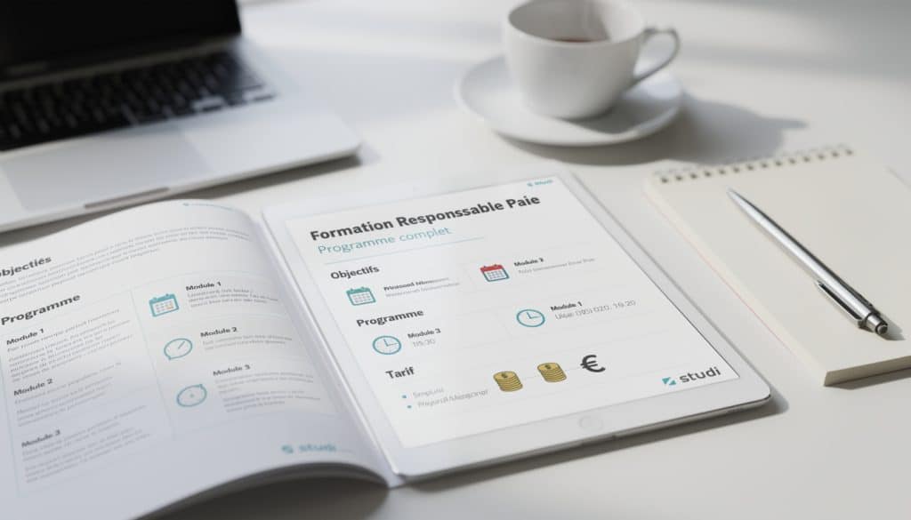 découvrez la formation gestionnaire de paie studi : détail du programme, durée de la formation et tarifs pour maîtriser la gestion de la paie avec efficacité.