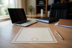 découvrez notre modèle d'attestation de renonciation à la protection du patrimoine personnel, accompagné d'explications claires pour comprendre ses enjeux et son utilisation.