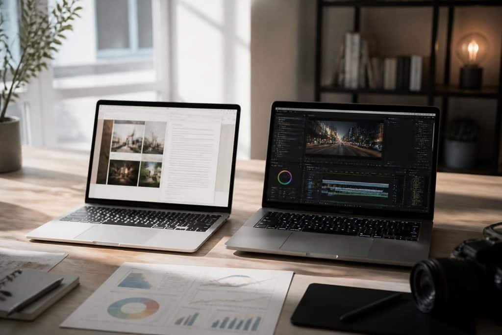 découvrez les différences clés entre le macbook air et le macbook pro : performances, design, et usages pour choisir l'ordinateur apple qui vous convient le mieux.