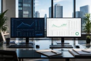 comparez xtb et degiro en 2026 pour choisir le courtier qui correspond le mieux à vos besoins en investissement. analyse des frais, plateformes et services offerts.